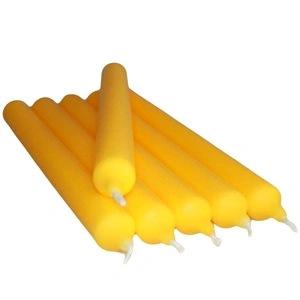Citrus Yellow Dinner Candles