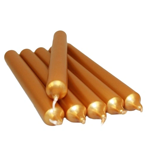 Gold Metallic Candles ➤ топ цена ➤ sorbe.bg