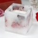 Enchanted Candle  - Large Square - Rose