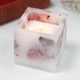 Enchanted Candle  - Large Square - Rose