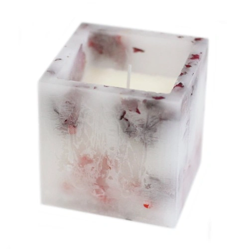 Enchanted Candle  - Large Square - Rose ➤ топ цена ➤ sorbe.bg