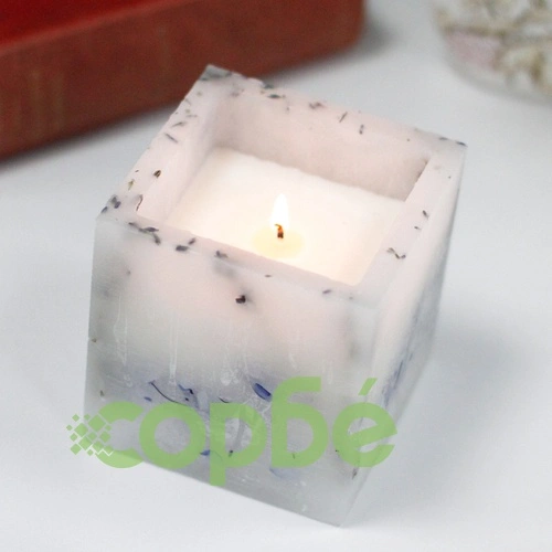 Enchanted Candle - Large Square - Lavender ➤ топ цена ➤ sorbe.bg