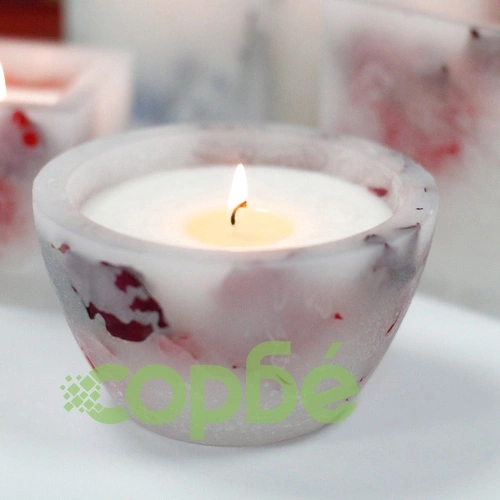 Enchanted Candle  - Large Bowl - Rose ➤ топ цена ➤ sorbe.bg