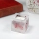 Enchanted Candle - Small Square Jar - Rose