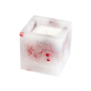 Enchanted Candle - Small Square Jar - Rose