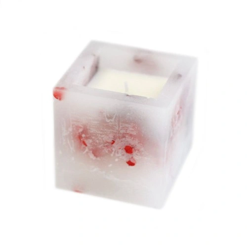 Enchanted Candle - Small Square Jar - Rose ➤ топ цена ➤ sorbe.bg