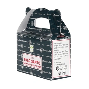 Satya Backflow Dhoop Cones - Palo Santo (24pcs)