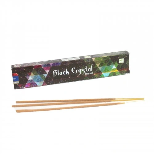 Satya Black Crystal Incense - 15gram ➤ топ цена ➤ sorbe.bg