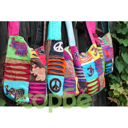 Ethnic Sling Bag - Teal / Om ➤ топ цена ➤ sorbe.bg