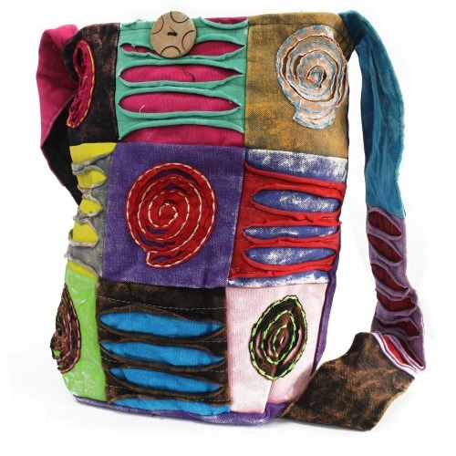 Ethnic Sling Bag - Purple / Spiral на топ цена от sorbe.bg Ethnic Sling Bag - Purple / Spiral ➤ топ цена ➤ sorbe.bg