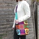 Ethnic Sling Bag - Sand / Peace