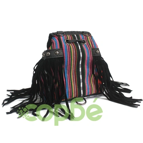 Venetian - Black Stripy With Fringe ➤ топ цена ➤ sorbe.bg