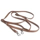 Venetian - Chocolate Stripy With Fringe