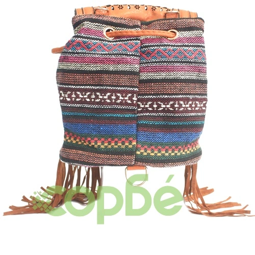 Milan - Light Brown Stripy With Fringe ➤ топ цена ➤ sorbe.bg