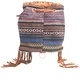 Milan - Light Brown Stripy With Fringe