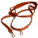 Milan - Light Brown Stripy With Fringe
