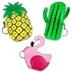 Fun Money Pouch (asst designs) - Tropical Dreams