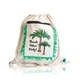 Fringe Backpack - Palm Trees