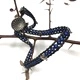 Double Wrap Bracelet - Turtles with Lapis