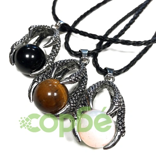 Lrg Dragon Claw Pendent - Black Agate ➤ топ цена ➤ sorbe.bg