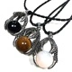 Lrg Dragon Claw Pendent - Black Agate