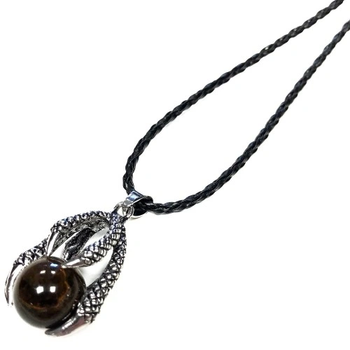 Lrg Dragon Claw Pendent - Tiger Eye ➤ топ цена ➤ sorbe.bg