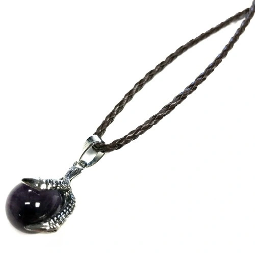 Small Dragon Claw Pendent - Amethyst ➤ топ цена ➤ sorbe.bg