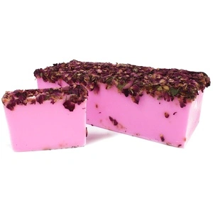Rose and Rose Petals - Soap Loaf