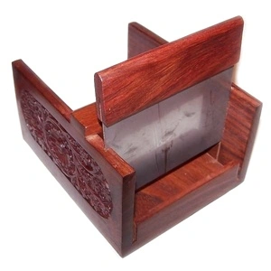 Carved Wood Cutter For Soap Loaves