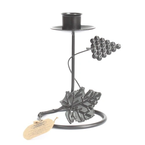 Iron Candle Holder - Single Stick Grape Vine ➤ топ цена ➤ sorbe.bg