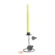 Iron Candle Holder - Single Stick Grape Vine