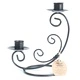 Iron Candle Holder - Double Stick Classic