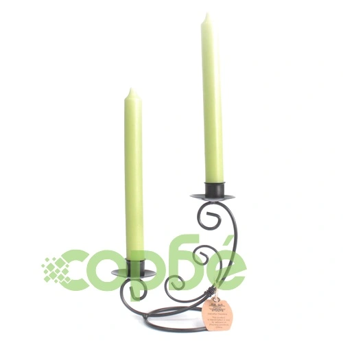 Iron Candle Holder - Double Stick Classic ➤ топ цена ➤ sorbe.bg
