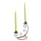 Iron Candle Holder - Double Stick Classic