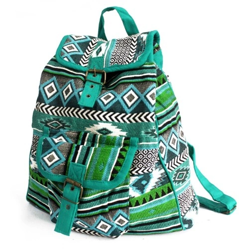 Jacquard Bag - Teal Backpack ➤ топ цена ➤ sorbe.bg