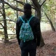 Jacquard Bag - Teal Backpack