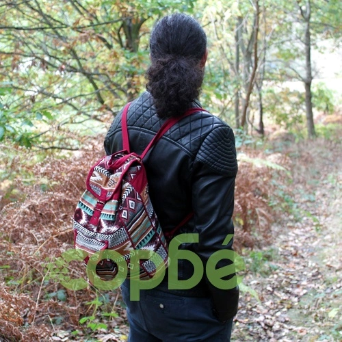 Jacquard Bag - Chocolate Backpack ➤ топ цена ➤ sorbe.bg