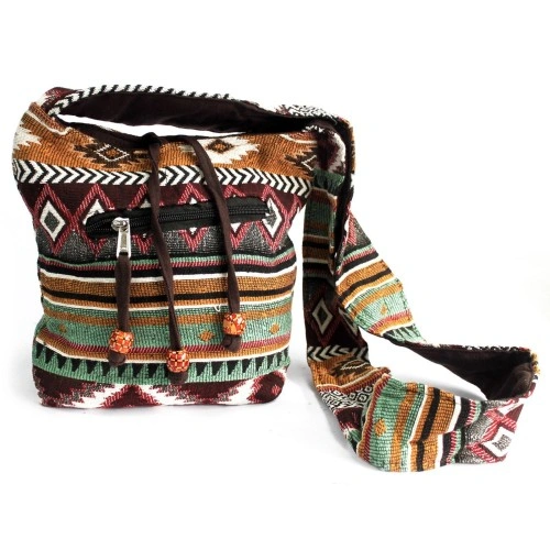 Jacquard Bag - Chocolate Sling Bag ➤ топ цена ➤ sorbe.bg