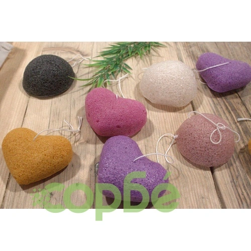 Konjac Heart Sponge - Lavender ➤ топ цена ➤ sorbe.bg