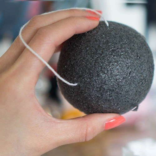 Konjac Sponge - Charcoal ➤ топ цена ➤ sorbe.bg