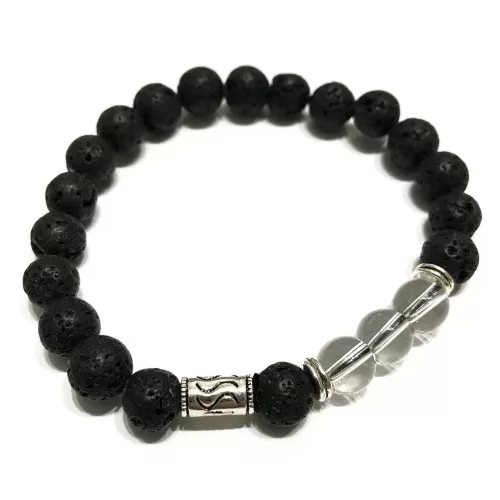 Lava Stone Bracelet - Tribal Rock Quartz ➤ топ цена ➤ sorbe.bg