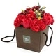 Soap Flower Bouqet - Red Rose and Carnation