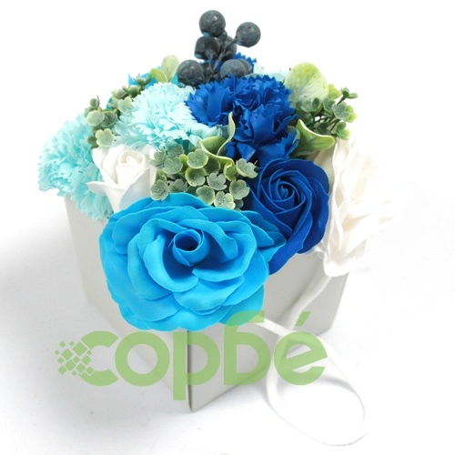 Soap Flower Bouqet - Blue Wedding на топ цена от sorbe.bg Soap Flower Bouqet - Blue Wedding ➤ топ цена ➤ sorbe.bg