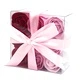 Set of 9 Soap Flowers - Pink  Roses