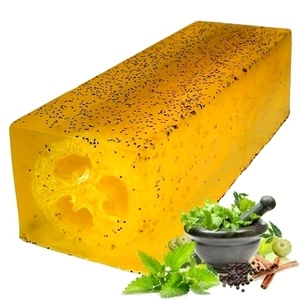 Loofah Soap - Peppermint and Herb Scrub