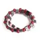 Magnetic Bracelets - Gem Colours Range - asst 6 Designs x 2