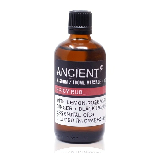 Spicy Rub Massage Oil - 100ml ➤ топ цена ➤ sorbe.bg