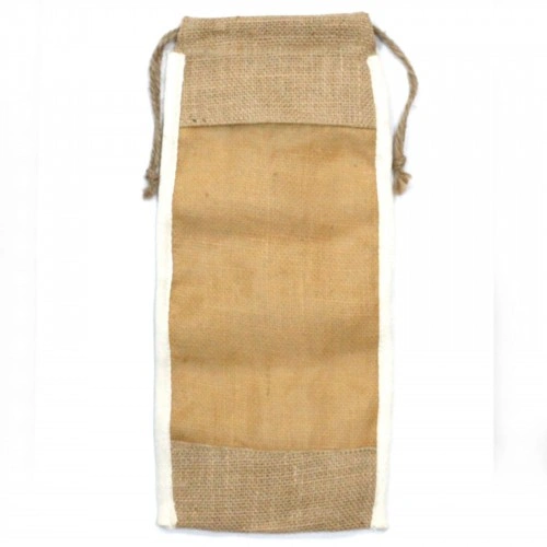 Long Washed Jute Pouch - 35x15cm ➤ топ цена ➤ sorbe.bg