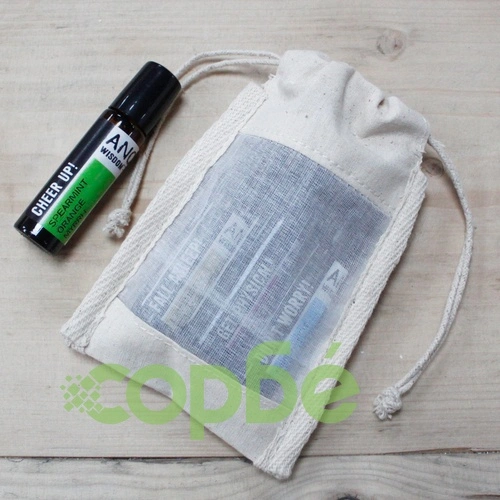 Small Cotton Window Pouch - 10x15cm ➤ топ цена ➤ sorbe.bg