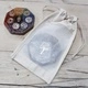 Lrg Cotton Window Pouch - 26x15cm